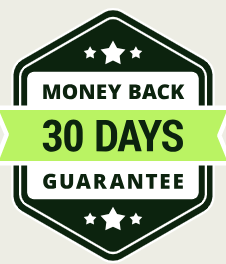 30 day money back guarantee badge